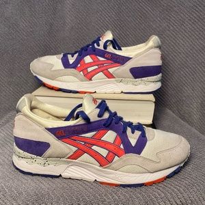 ASICS Gel Lyte OG White & Fiery Red